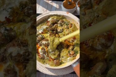 Afghani Mushroom recipe #shorts #youtubeshorts #shortsfeed