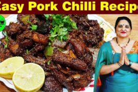 Pork Recipe | Chilli Pork Recipe | Simple Pork Recipe Coorg Special Chilly Pork | ಪೋರ್ಕ್ ಚಿಲ್ಲಿ