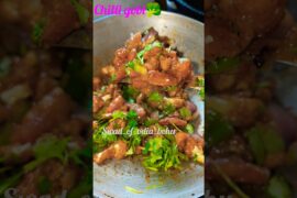chilli gobi🥦//couliflower chilli #chilligobi #ytshorts #food #cooking #trending #recipe #viral