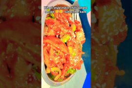 Bihari style mein chilli potato recipe 😋🥰 #chilli #pitato #recipe #funny #shortsviral #trending