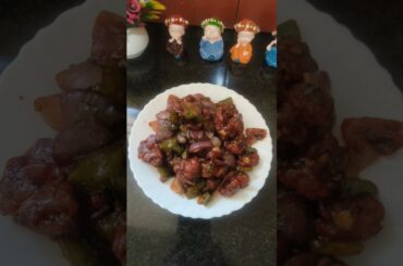 Perfect Mushroom Chili Recipe | Restaurant Style Crispy Mushroom Chilli at Home #viral #shorts