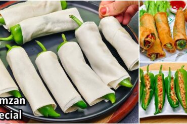 Ramzan Special Recipes | Chicken Chilli Roll Recipe | Iftar Recipes Easy and Quick | Ramadan Recipes