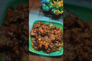 Chili Gobi recipe #recipe #food #trending #viral #homemade #kitchen #indianrecipe#ytshorts #yt #gobi