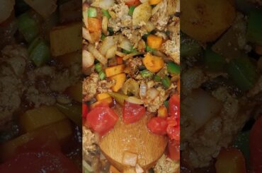 Turkey Chili ASMR 🌶️ Game Day Recipe ⭐