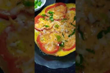 Healthy & Delicious 5 Minutes Breakfast only 1 Bell pepper & 3Eggs.