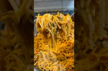 Chilli garlic noodles recipe #shorts #youtubeshorts
