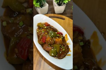 Restaurant Style Chicken Chilli Recipe 🔥 ||#food #foodie #chicken #shorts