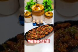 Spicy mushroom chilli ❤️#trending #yuotubeshorts #viral #shorts #chilli #mushroom #recipe #food