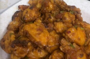 Easy Gobi Dry Chili Recipe | Home Cooking with Kids (BTS) my YouTube journey