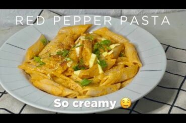 Ramadan 2026 Recipe | Creamy Red Pepper pasta | Iftar Recipe