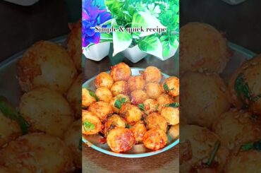 Korean Spicy Chilli Potato #shorts #ytshorts #recipe #foryou