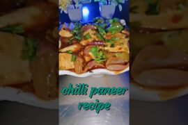 chilli paneer recipe #cookingtime #chillipaneer #ytshorts #easyrecipe #youtobeshort #tastyindia#food
