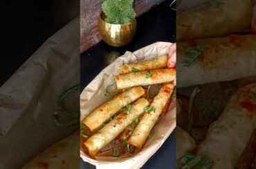 crispy mirchi roll 😋 #trending #youtubeshorts