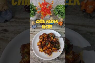 Chilli Paneer Recipe by @cookingwith_ishu | easy to make at home | #foryou #shorts #food #viral