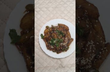 chilli potato #food #recipe #ytshorts #shorts #chillipotatorecipe