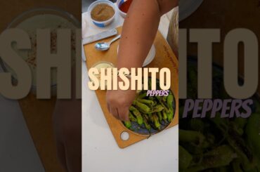 Shishito peppers.. the perfect Super Bowl snack 🏈🌶️✨