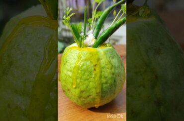 Green Chilli + Guava Masala 🤤 #shorts