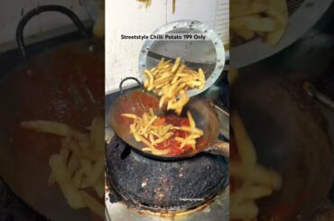 Just 199 Only Streetstyle Chilli Potato #gagangugnani  #streetfood #shorts #spotlight #Chillipotato