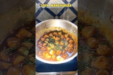Quick & Easy Soya Manchurian Recipe | #chilli #soyabean #recipe