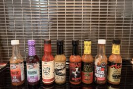 Can you help me rank these sauces in terms of heat?
