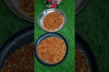 Homemade Chilli Flakes 🌶️ | Chilli Flakes at home #shorts #youtubeshorts #chiliflakes #chilliflakes