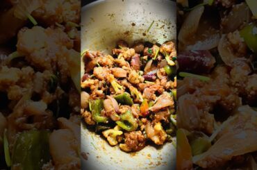 Restaurant Style Chilli Kobi😱Challenge😳କେମିତି ବନିଲା? || Chilli Kobi Recipe ||#trendingshorts #share