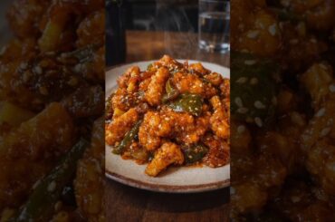 Crispy Chilli Gobhi | Luxurious Indo-Chinese Recipe at Home #viral #explore #youtubeshorts #ytvideos