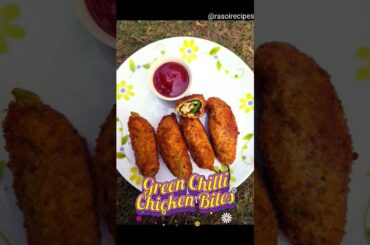 Green Chilli #Chicken Bites #shortsfeed #shortsvideo #shorts #trending #viral #recipe #food #kitchen