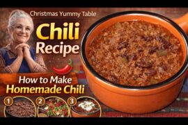 The Best Homemade Chili Recipe 🌶️ | Easy, Hearty & Full of Flavor!