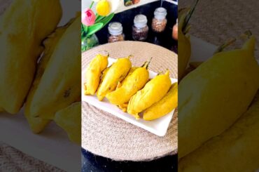 Cheesy Mirchi Vada😋#shorts #pakoda #recipe #cooking #food #youtubeshorts