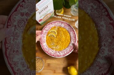 Lemon Pepper Italian Penicillin Pastina 🍋