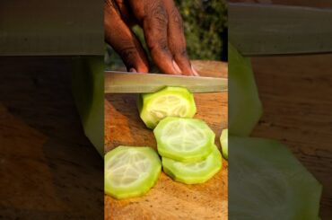 Cucumber Chili Masala (Recipe) || Spicy masala 🌶️|| #shorts #spicy #viral #masala