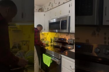 Dan’s stuffed peppers and cabbage salad. #cooking #recipes #foryoupage