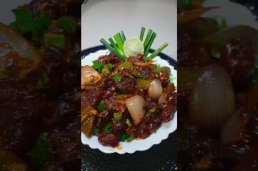 Easy chicken chilli recipe(hotel style recipe) #easyrecipe #chinesefood recipe # trending short