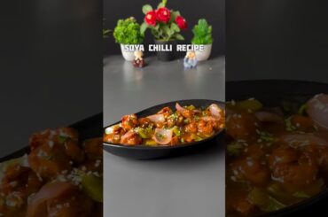 Soya Chilli recipe #azanfood #soyachilli #viralshorts #cookingvideo #recipes