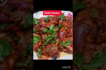 Chilli Chicken Recipe #shorts #cooking #food #recipe #shortvideo