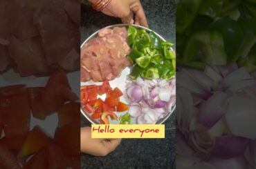 Chilli chicken quick, and spicy recipe ￼😋#viral #shorts #youtubeshorts