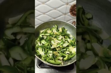 aalu shimla mirch ki sabzi #recipe  #food