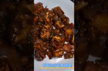 Paneer chilli #chilli paneer #recipe #streetfood