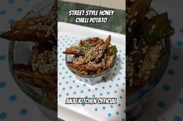 Street Style Honey Chilli Potato #HoneyChilliPotato #HoneyChilli #ChilliPotato #shorts