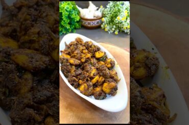Prawns Pepper Fry Recipe |  South Indian Prawns Fry Recipe #reels #prawnsfry #recipe #shortvideo