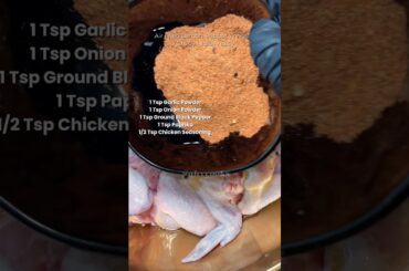 Crispy Lemon Pepper Wings | Air fryer Recipe