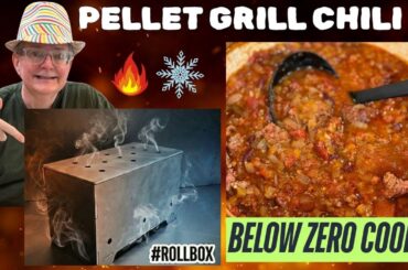 Over-The-Top Chili on a Pellet Grill?! ❄️🔥 Rollbox Smoke Test