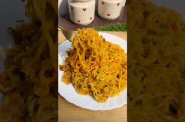 Lemon Chilli Garlic Maggi🍝Spicy & Easy #shorts#shortsviral #shortvideo #trending#youtubeshorts