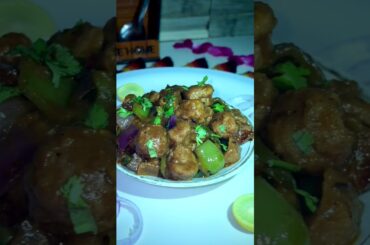 Soya chili recipe 😋😋 #food #recipe #trending #viral #viralvideo #indianfood #foodgasm #foodcraze