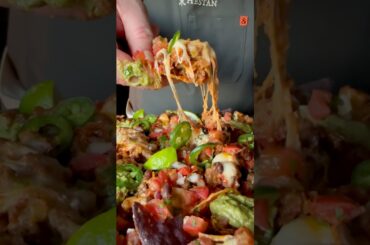 Chili Cheese Nachos with Spicy Sausage