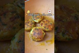 Chilli-Garlic Potato Cutlets Recipe 💛 #shorts #viralrecipe