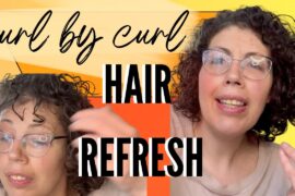 BEST CURLY HAIR REFRESH EVER! + bomb vegan chili recipe 😋// vlog