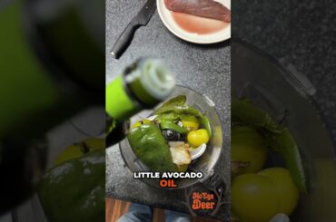 Venison Chili Verde Recipe | Easy Wild Game Deer Camp Cooking #shorts