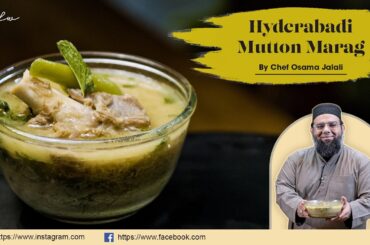 Hyderabadi Mutton Marag | Wedding Style Creamy Mutton Soup | Marag Recipe